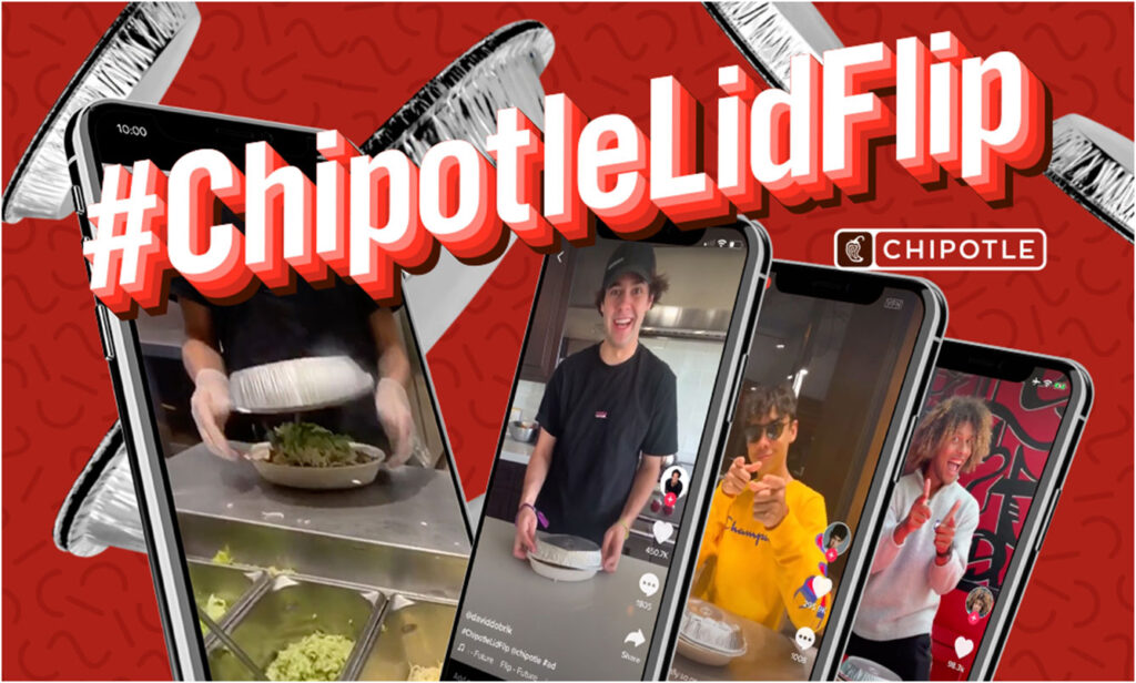 Chipotle – TikTok “Lid Flip” Challenge