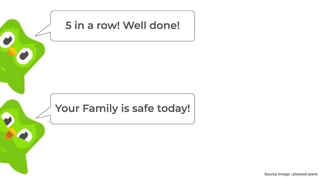 Duolingo’s green owl 